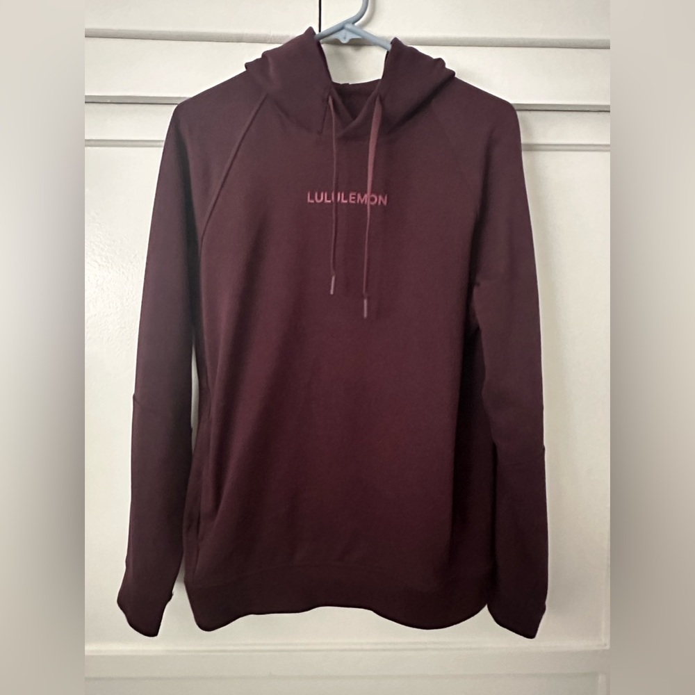 Brand new Lululemon City Sweat pullover hoodie maroon